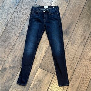 Frame Denim Indigo Skinny Jeans